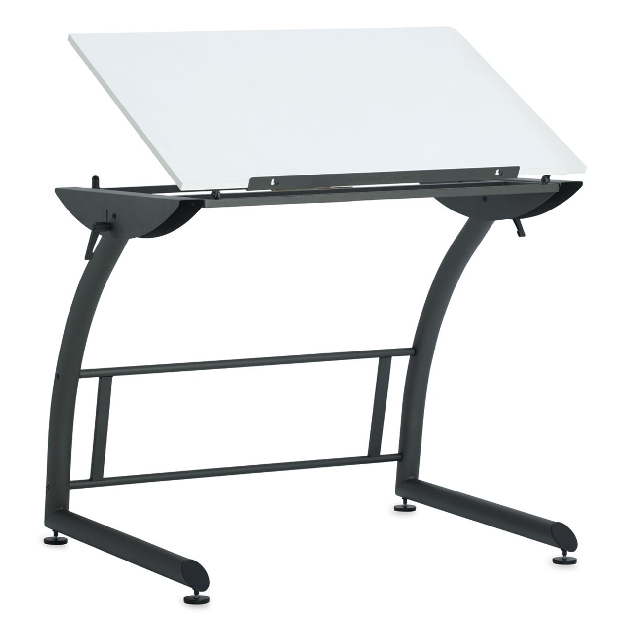 Studio Designs Triflex Drawing Table - Charcoal with White Top